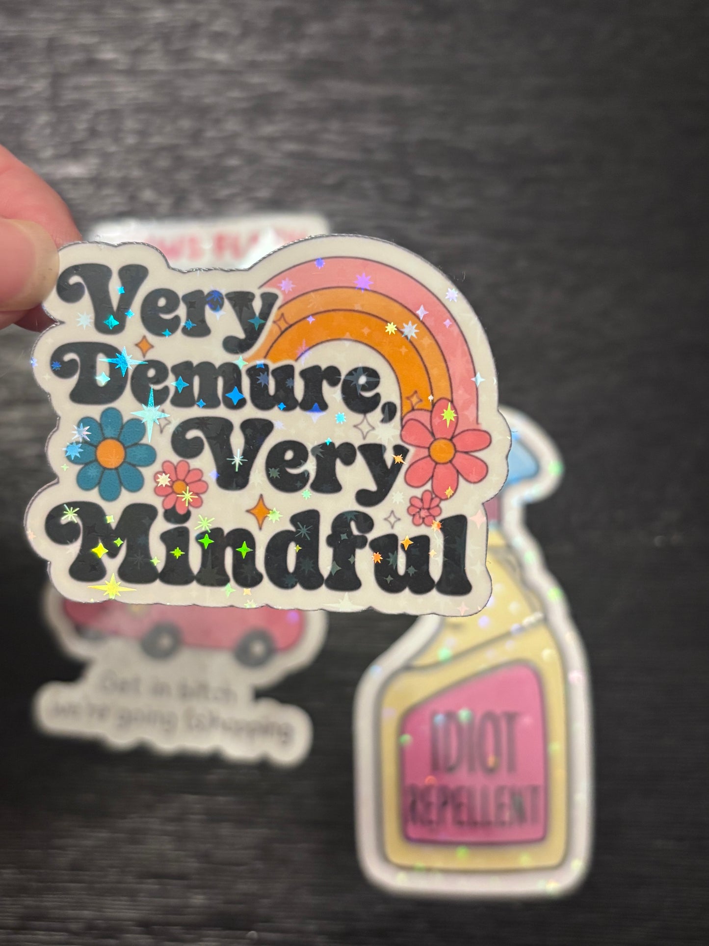 Unhinged Energy Sticker Pack | Sarcastic Vinyl Decal Set